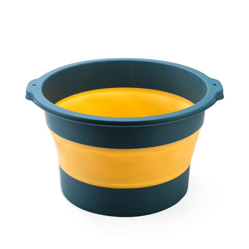 可折疊足浴盆家用節(jié)省空間塑料按摩洗腳盆